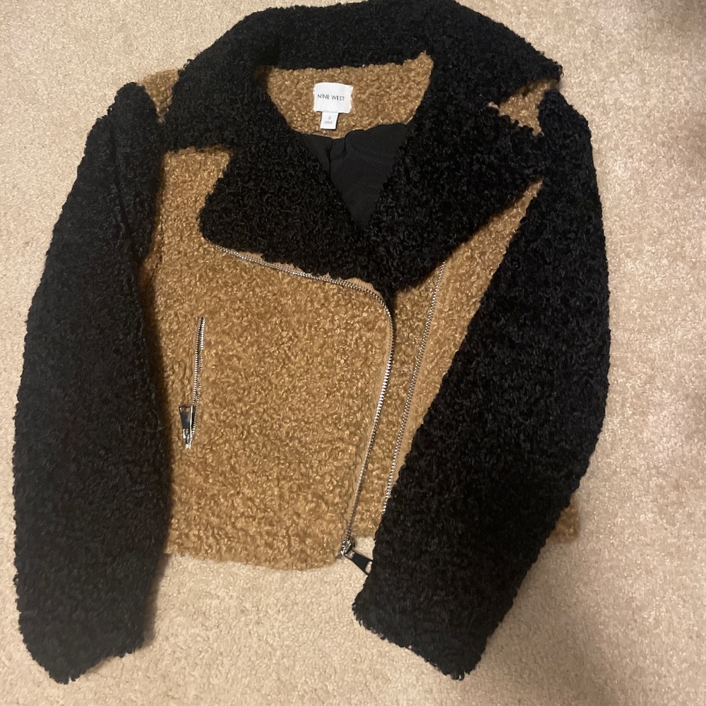 Nine West Faux Fur Jacket